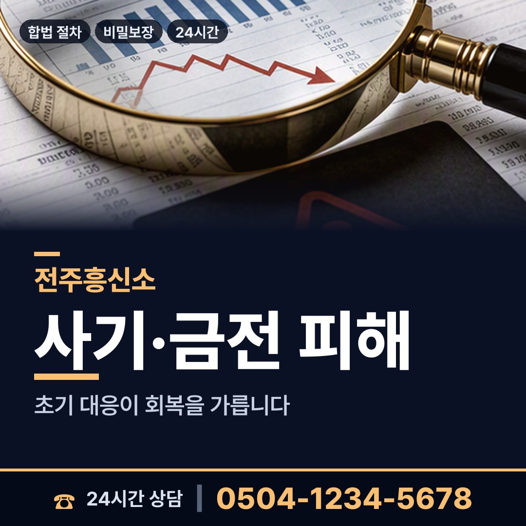 전주 호성동 채권추심조사 상담 안내